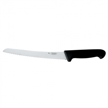 Нож PRO-Line хлебный 25 см, черная пластиковая ручка, P.L. Proff Cuisine 99005016. Фото