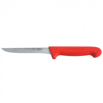 Нож PRO-Line обвалочный 15 см, красная пластиковая ручка, P.L. Proff Cuisine 99005003. Фото