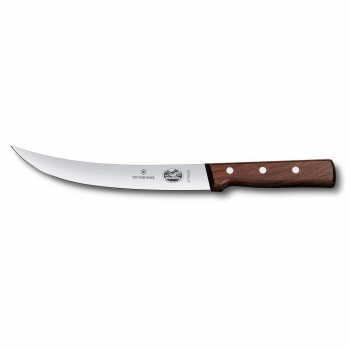Нож для мяса изогнутый Victorinox Rosewood 20 см, ручка розовое дерево 70001124. Фото