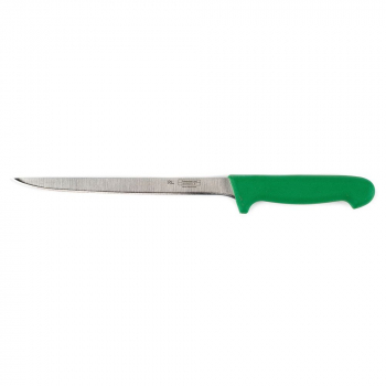 Нож PRO-Line филейный 20 см, зеленая ручка, P.L. Proff Cuisine 81004107. Фото