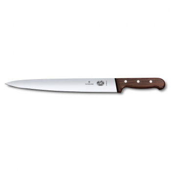 Нож для нарезки ломтиками Victorinox Rosewood 30 см, ручка розовое дерево 70001113. Фото