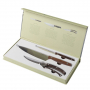 3 предмета(ов) Набор ножей с деревянной ручкой Ron BergHOFF 3900150. Фото