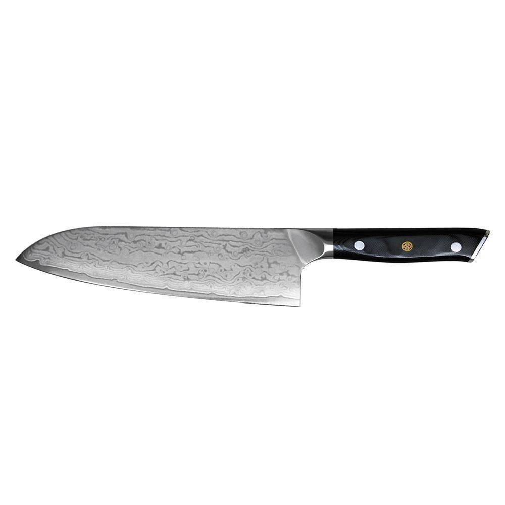 Шеф-нож Premium "Сантоку" 17,5 см, дамасская сталь, P.L. Proff Cuisine 99005051. Фото
