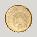 Ассиметричная тарелка RAK Porcelain Twirl Beach 650 мл, 22*9 см 81220506. Фото