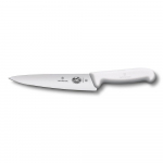 Универсальный нож Victorinox Fibrox 19 см, ручка фиброкс белая 70001147. Фото