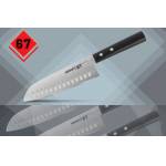 Нож кухонный сантоку SAMURA 67 SS67-0095. Фото
