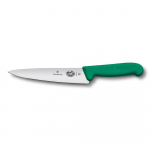 Универсальный нож Victorinox Fibrox 25 см, ручка фиброкс зеленая 70001151. Фото