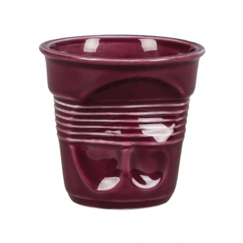 Чашка для капучино Barista (Бариста) "мятая" 225 мл фиолетовая, h 8,5 см, P.L. Proff Cuisine 81223258. Фото