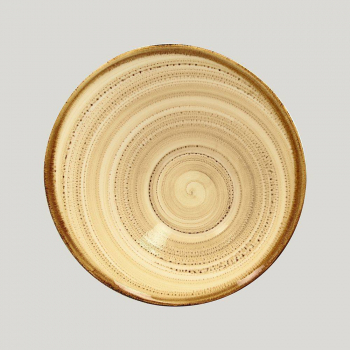 Ассиметричная тарелка RAK Porcelain Twirl Beach 1,6 л, 29*14 см 81220501. Фото