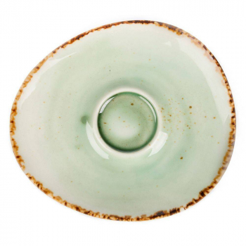 Кофейное блюдце Organica Green для арт.71002105 (для чашки 90 мл), P.L. Proff Cuisine 71002407. Фото