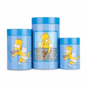 Набор 3 предмета(ов) баночек для печенья Simpsons BergHOFF 1500249. Фото