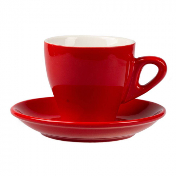 Кофейная пара Barista (Бариста) 280 мл, красный цвет, P.L. Proff Cuisine (кор= 36 шт) 81223288. Фото