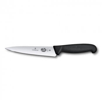 Нож поварской Victorinox Fibrox 15 см, ручка фиброкс черная 70001038. Фото