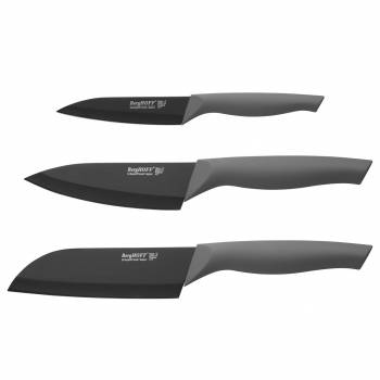3 предмета(ов) набор ножей с покрытием от налипания BergHOFF 1303005. Фото