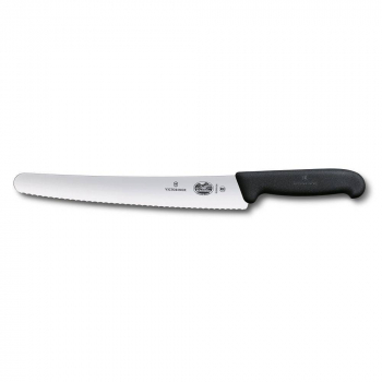 Нож кондитерский Victorinox Fibrox 26 см, ручка фиброкс 70001155. Фото