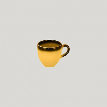 Чашка RAK Porcelain LEA Yellow 90 мл (желтый цвет) 81223413. Фото