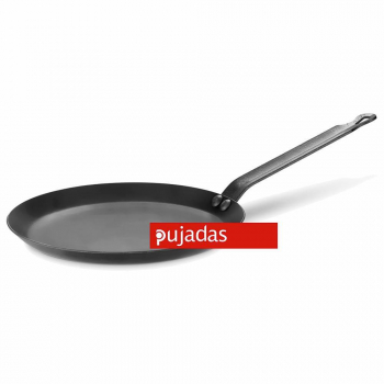 Сковорода для блинов d 24 см, h 2 см, углеродистая сталь, Pujadas, Испания 85100180. Фото
