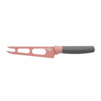Нож для сыра 13 см Leo (розовый) BergHOFF 3950108. Фото