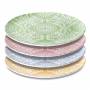 4 предмета(ов) набор фарфоровых декоррированных тарелок 30см BergHOFF 8500249. Фото