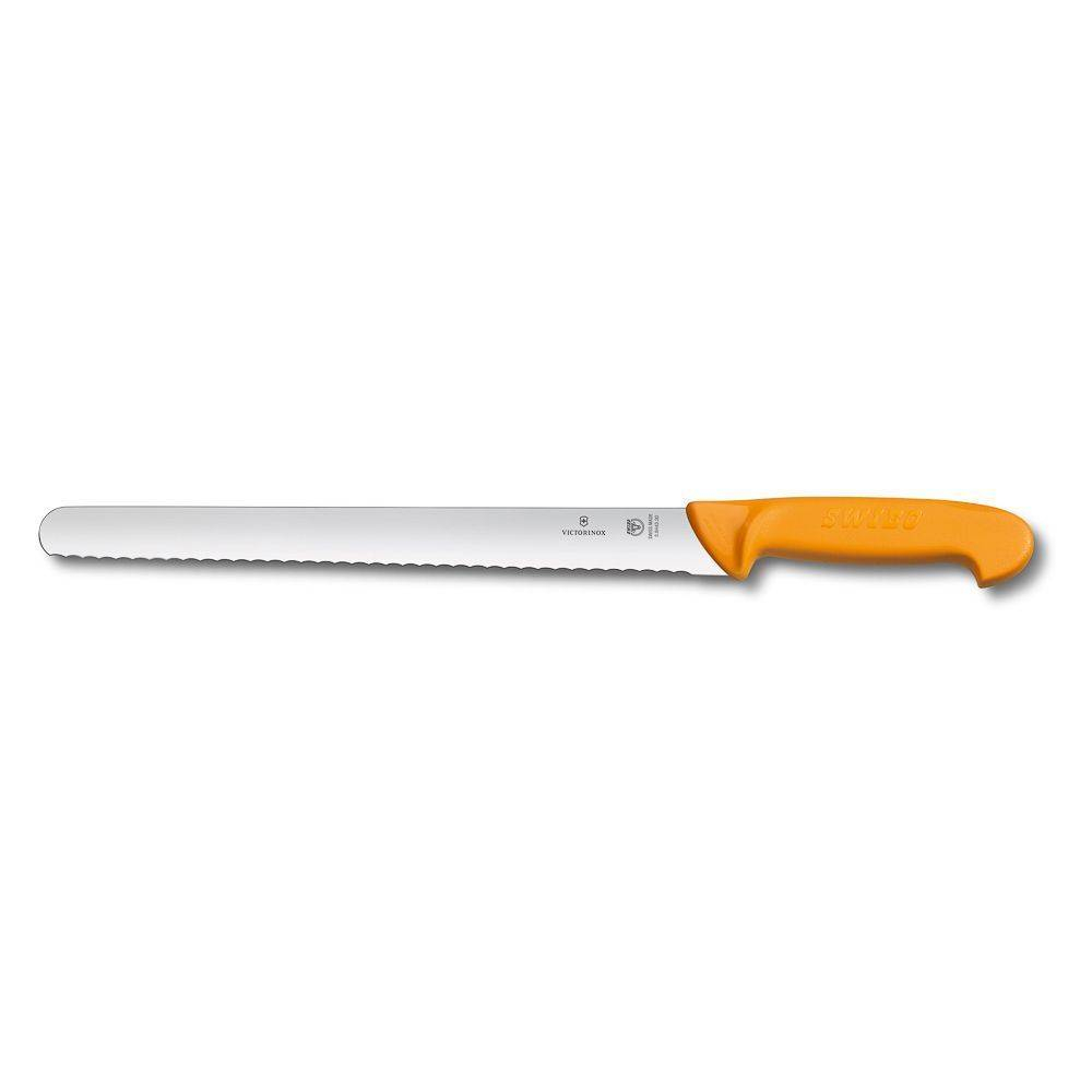Нож для нарезки Victorinox Swibo, волнистое лезвие, 35 см 70001246. Фото