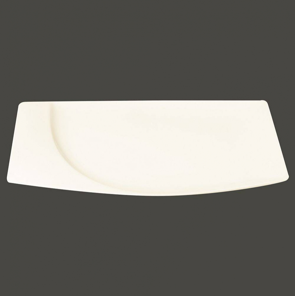 Тарелка RAK Porcelain Mazza прямоугольная плоская 20*18 см 81220368. Фото