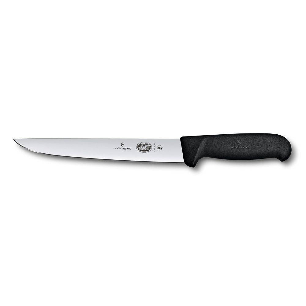 Нож для мяса Victorinox Fibrox 20 см, ручка фиброкс 70001167. Фото