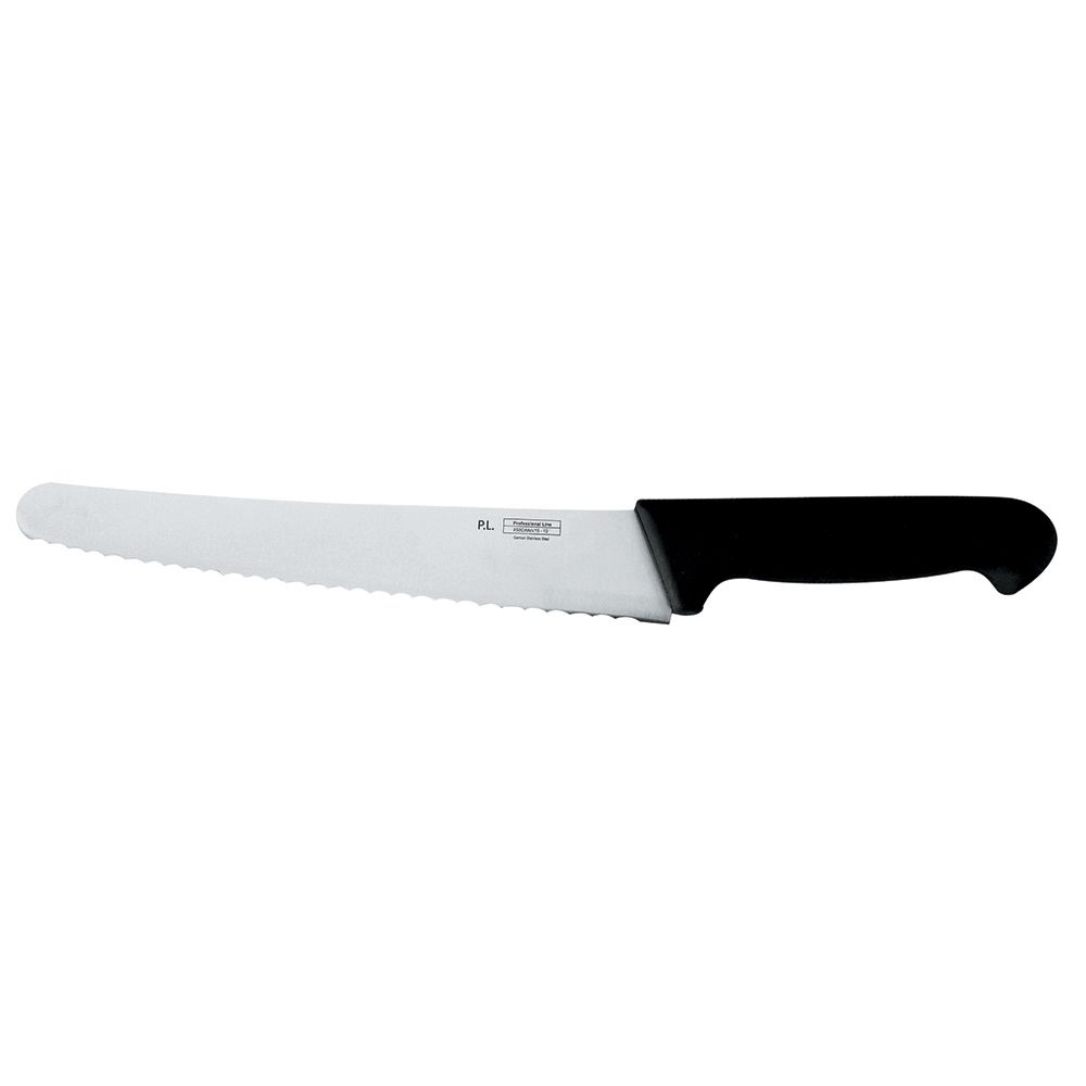 Нож PRO-Line кондитерский 25 см, черная пластиковая ручка, P.L. Proff Cuisine 99005017. Фото