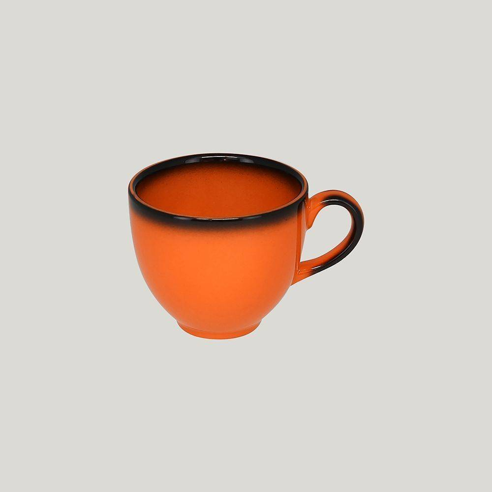 Чашка RAK Porcelain LEA Orange 200 мл (оранжевый цвет) 81223536. Фото