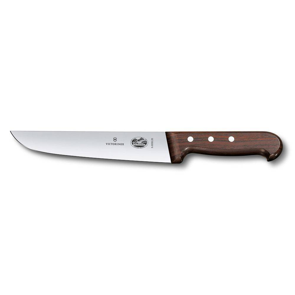 Нож для мяса Victorinox Rosewood 28 см, ручка розовое дерево 70001119. Фото