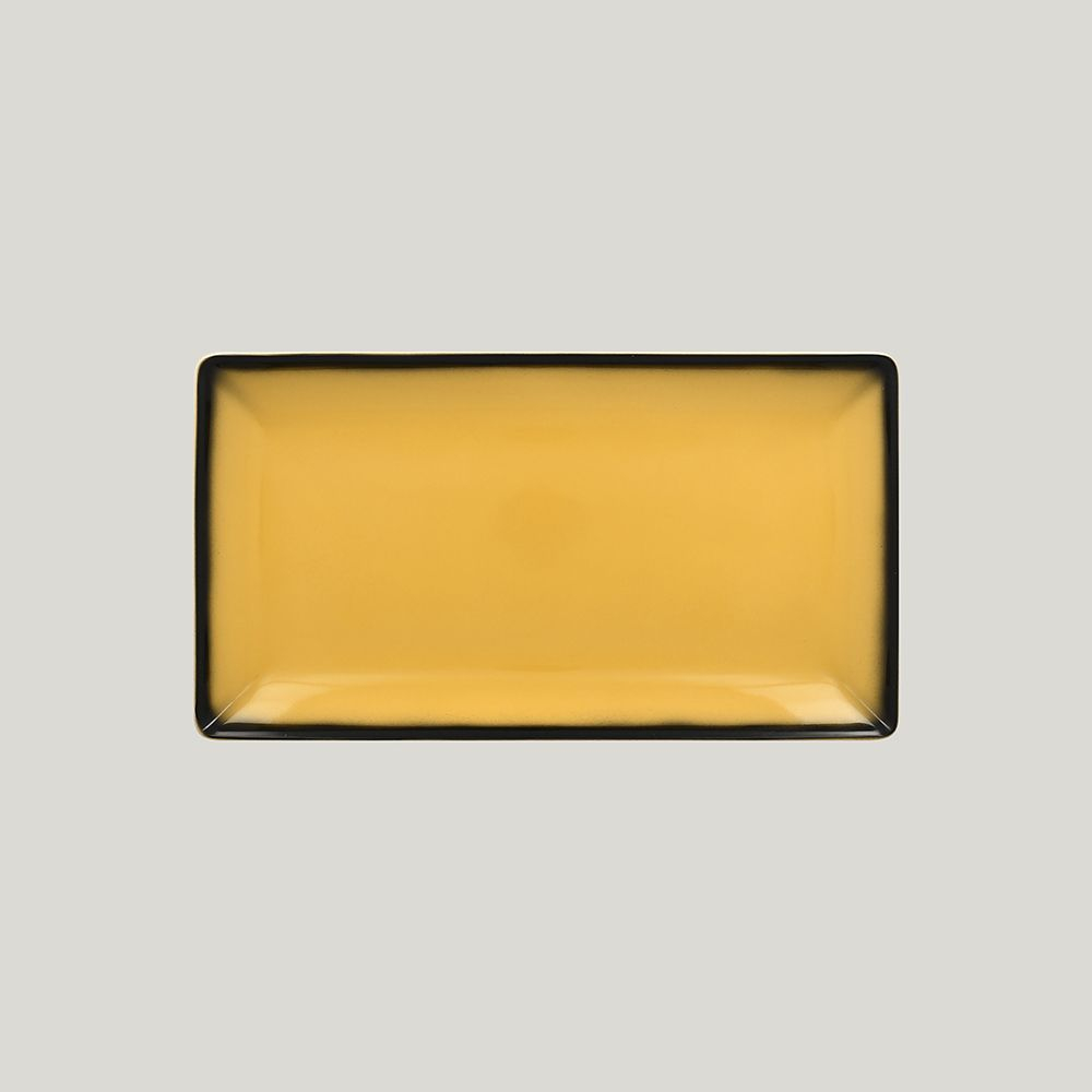 Блюдо прямоугольное RAK Porcelain LEA Yellow 33,5 см (желтый цвет) 81223407