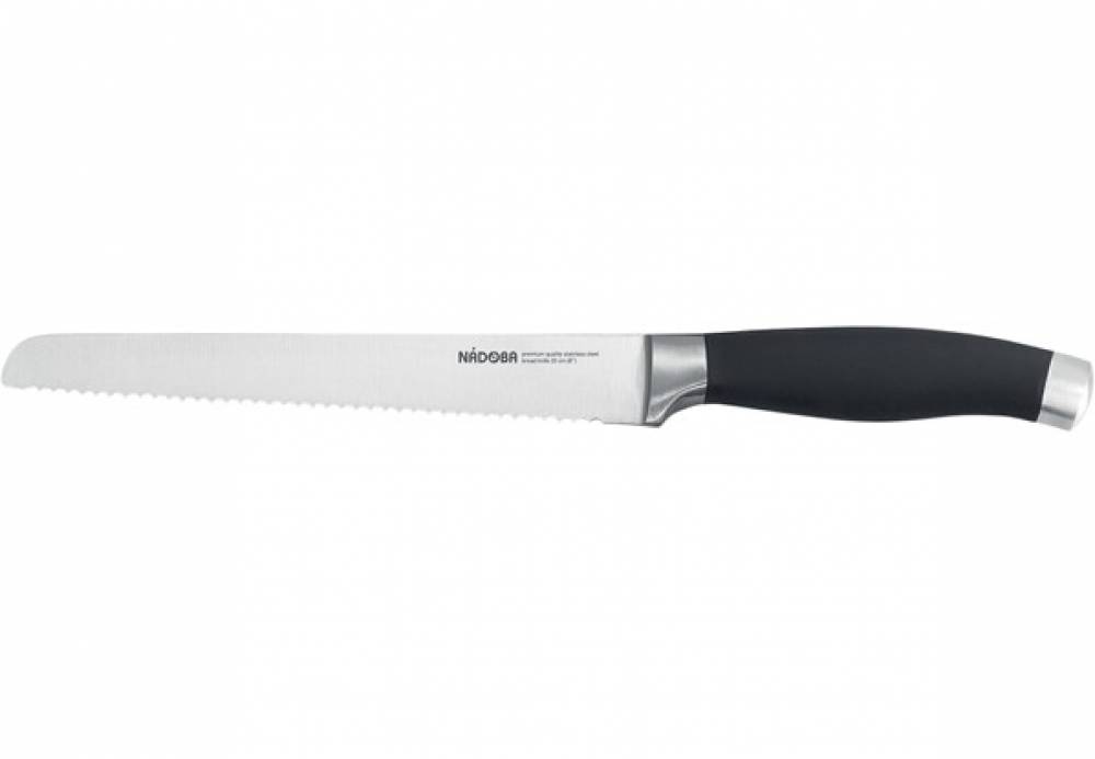 Нож для хлеба RUT 20 см NADOBA 722715. Фото