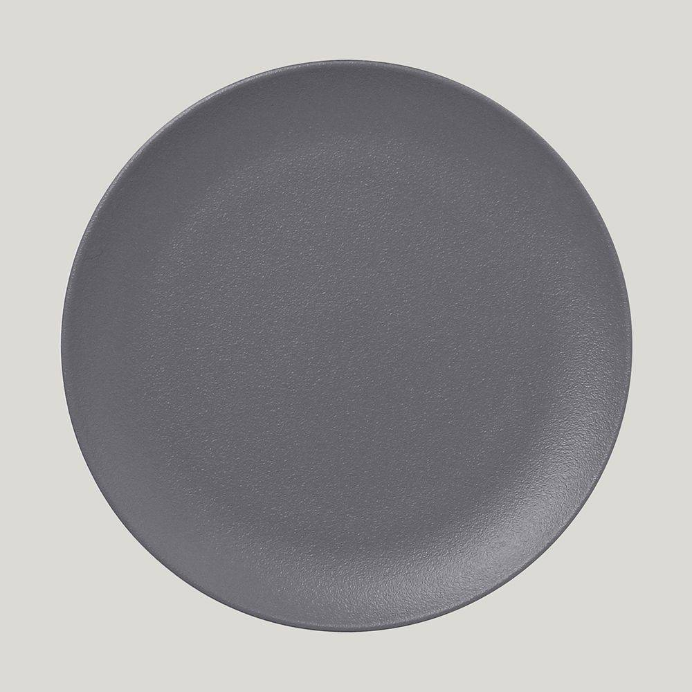 Тарелка RAK Porcelain Neofusion Stone круглая плоская 29 см (белый цвет) 81221118. Фото