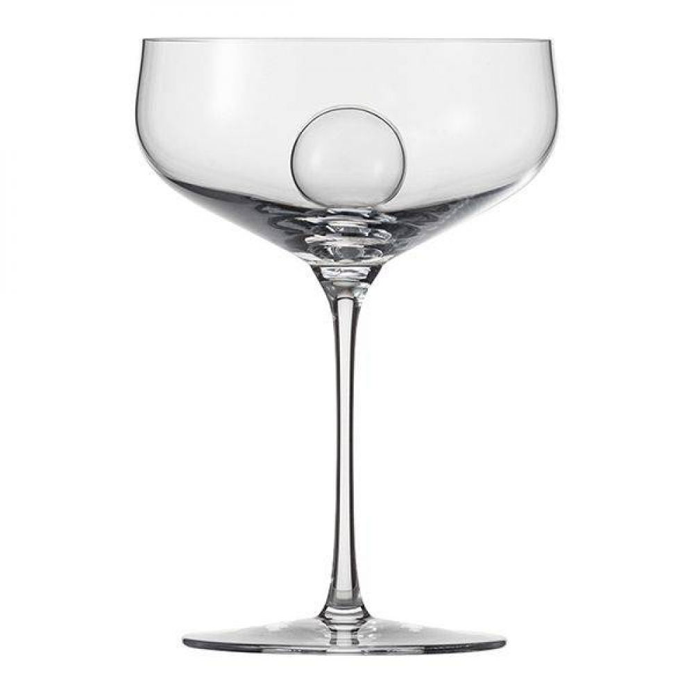 Бокал для вина Schott Zwiesel Air Sense Saucer Champagne 308 мл, хрустальное стекло, 81261105. Фото