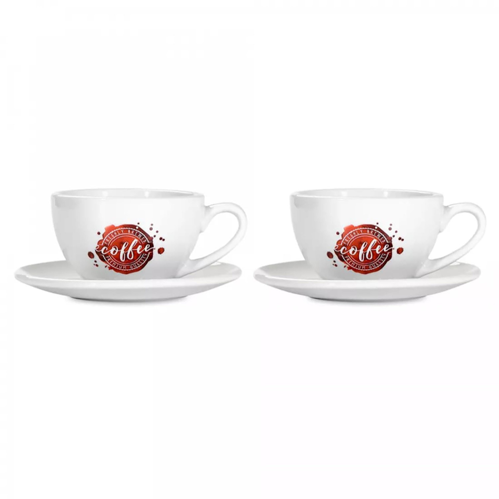 Koenitz Набор из 2 кофейных пар для латте "Брызги кофе" 17 5 A11 2034. Фото