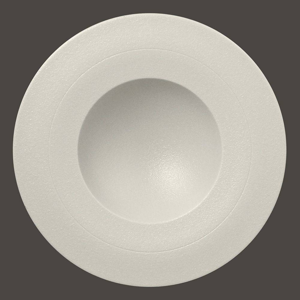 Тарелка RAK NeoFusion Sand круглая глубокая, 29 см (белый цвет) 81221096. Фото