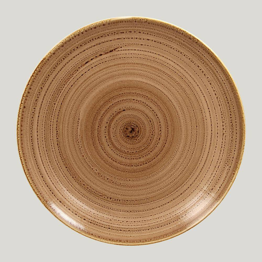 Тарелка RAK Porcelain Twirl Shell плоская 24 см 81220417. Фото
