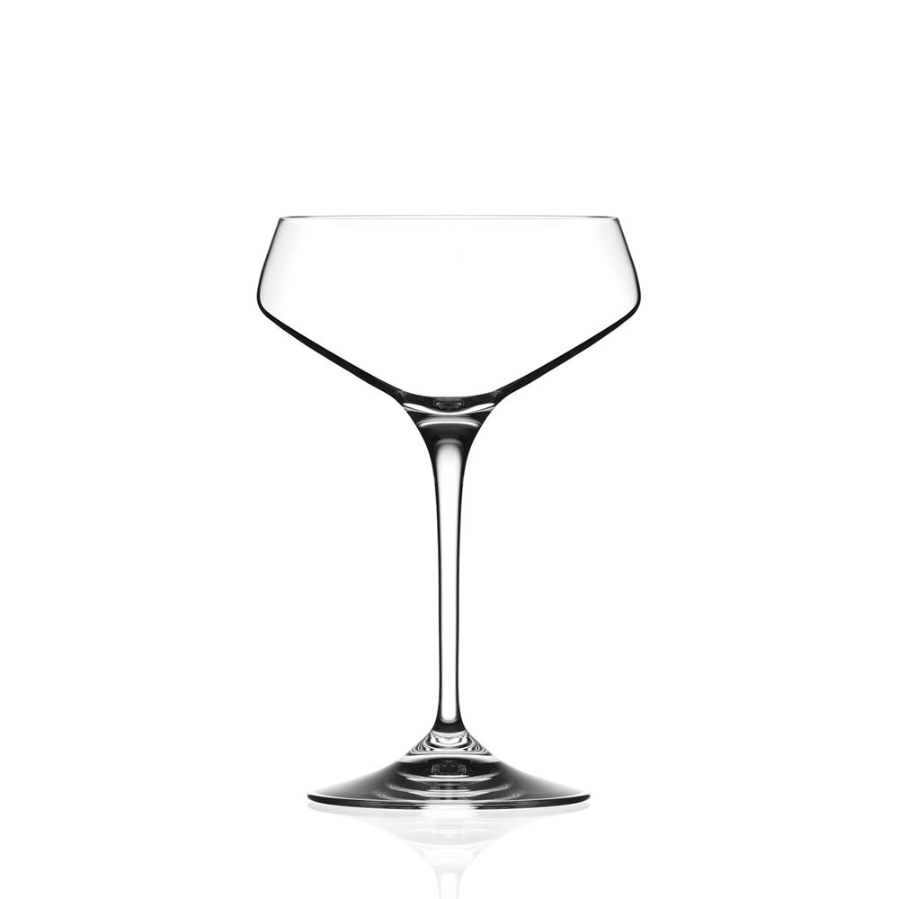 Бокал блюдце для шампанского RCR Luxion Aria 330 мл, хрустальное стекло, 81262053. Фото