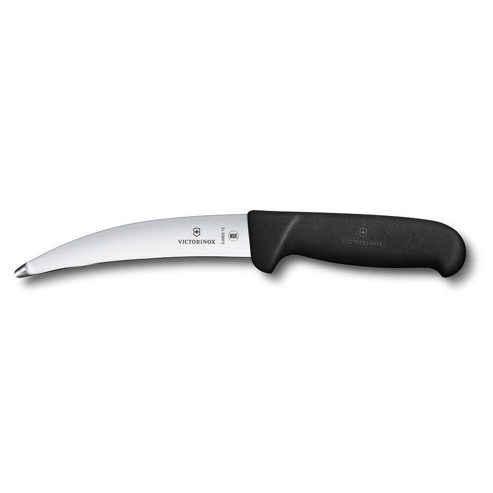 Нож для удаления потрохов Victorinox Fibrox 15 см, ручка фиброкс 70001215. Фото