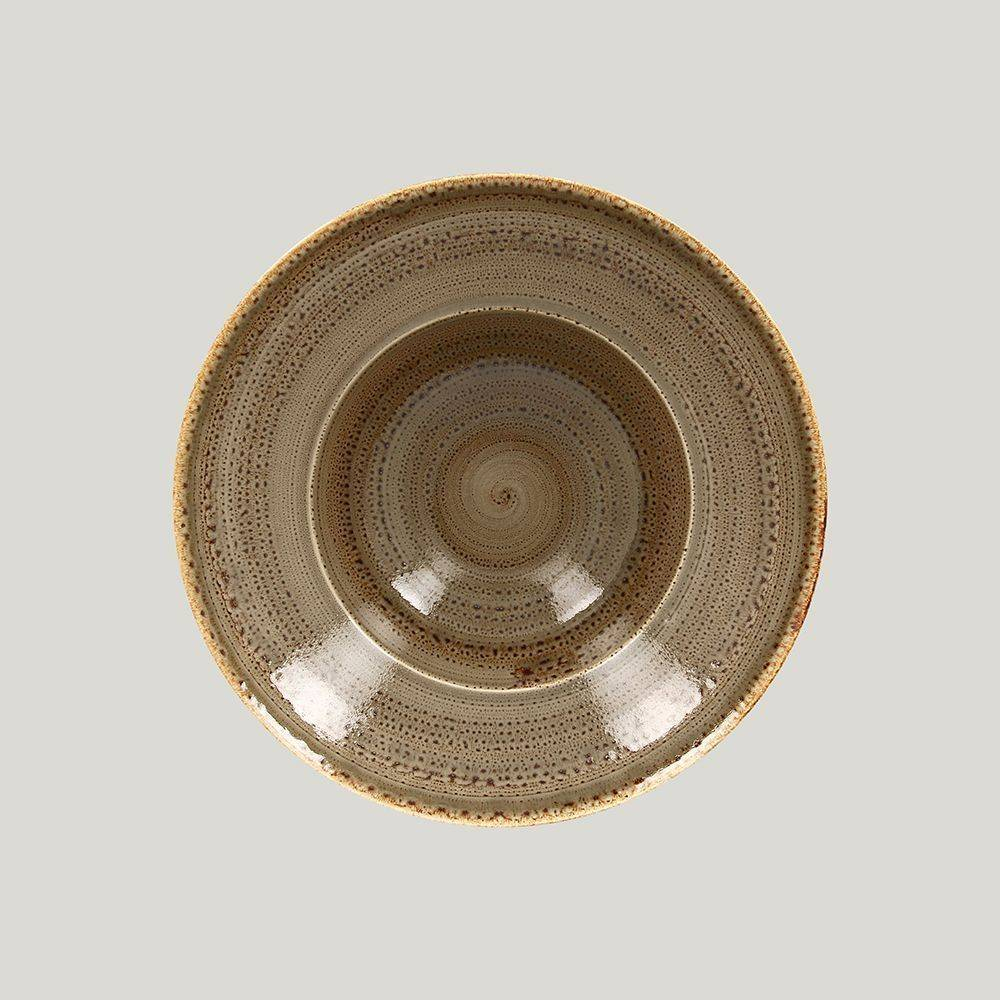 Глубокая тарелка RAK Porcelain Twirl Alga 320 мл, 23*8 см 81220473. Фото