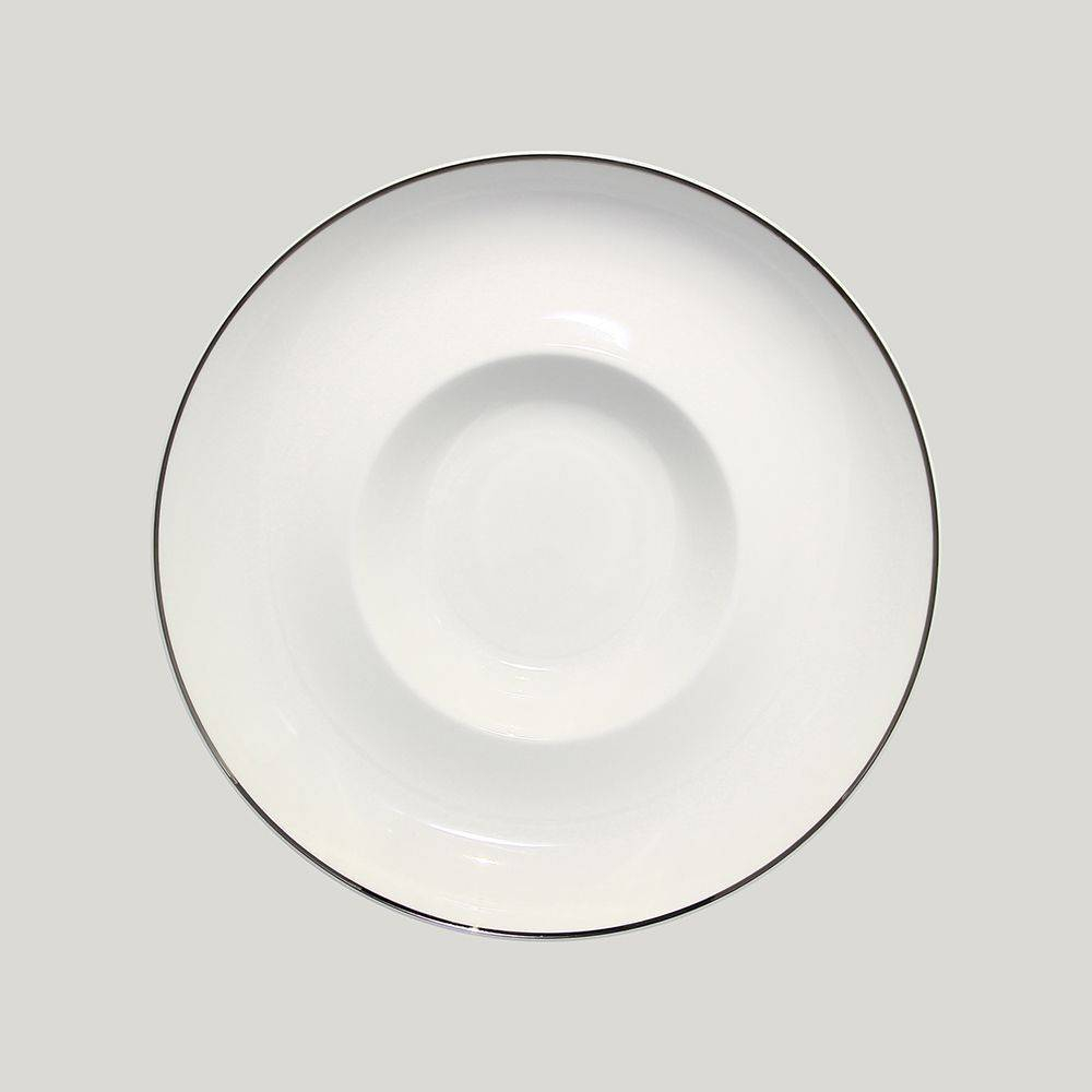 Тарелка RAK Porcelain Platinum Gourmet глубокая 26 см, 1,25 л 81223590. Фото