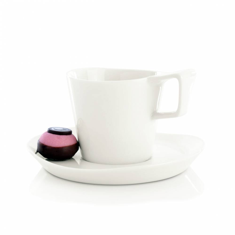 Набор 2 шт чашек для кофе с блюдцем 0,18 л Eclipse BergHOFF 3700432. Фото
