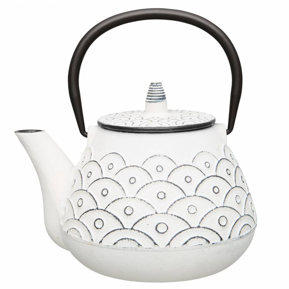 Чайник заварочный чугунный (белый) 0,95 л Studio BergHOFF 1107200. Фото