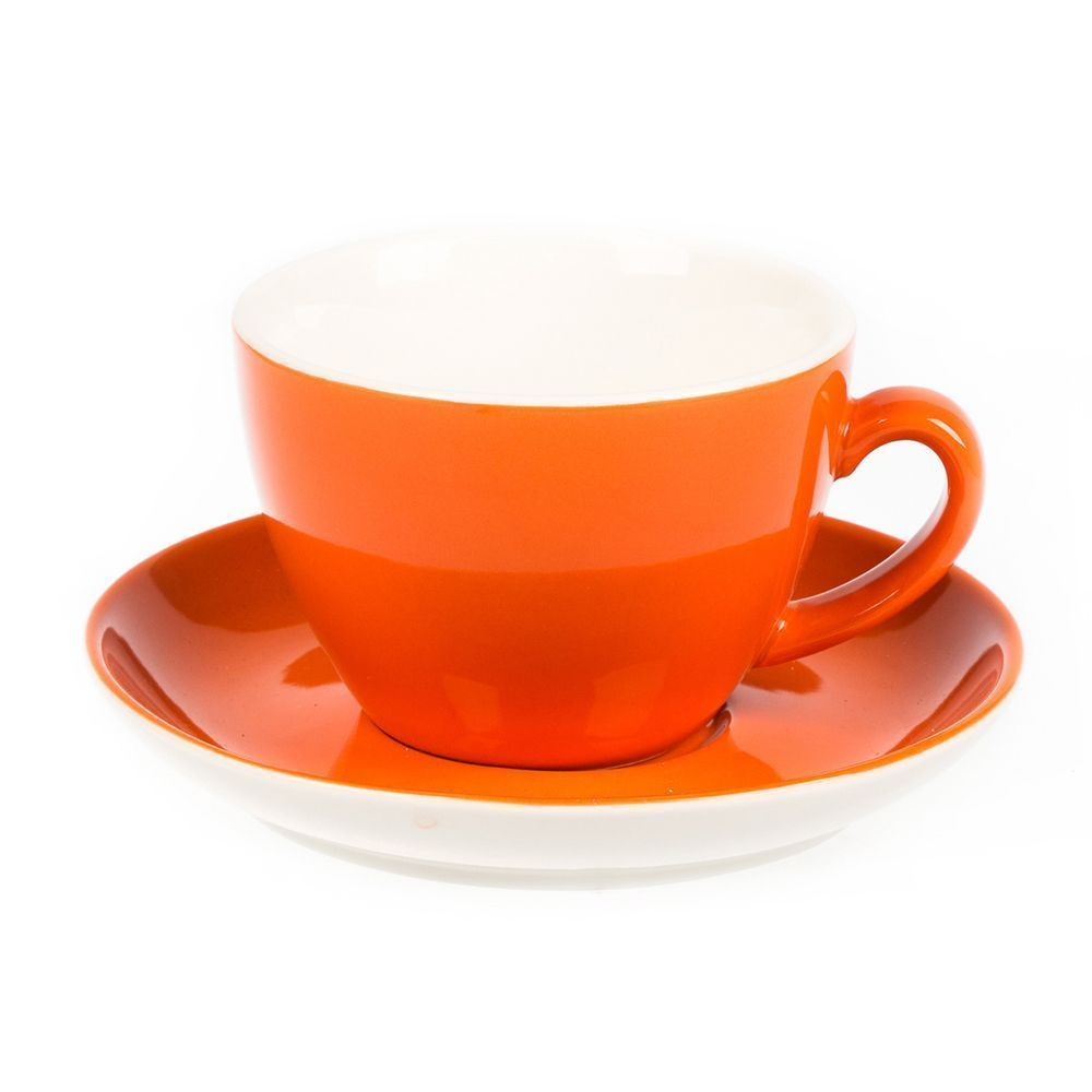 Чайная пара Barista (Бариста) 300 мл, оранжевый цвет, P.L. Proff Cuisine 81223303. Фото