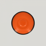 Блюдце RAK Porcelain LEA Orange 15 см, к чашке 81223536 (оранжевый цвет) 81223537. Фото