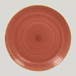 Тарелка RAK Porcelain Twirl Coral плоская 27 см 81220414. Фото