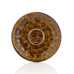 Блюдце d=15.5 cм,(для чашки 81229383)  фарфор,серия "Cowry Yellow", By Bone 81229386. Фото