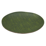 Блюдо,поднос меламиновый 26*26*3.5см  ,Green Banana Leaf,P.L. 81290138