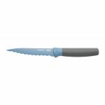 Нож универсальный зазубренный 11,5 см Leo (синий) BergHOFF 3950114. Фото