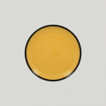 Тарелка круглая RAK Porcelain LEA Yellow 18 см (желтый цвет) 81223506. Фото