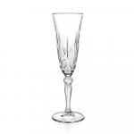 Бокал флюте для шампанского RCR Style Melodia 210 мл, хрустальное стекло, Италия 81262041. Фото